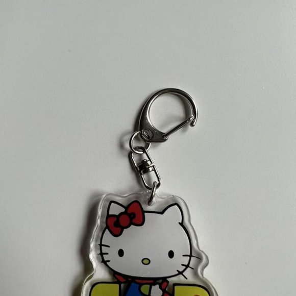 y2k 2000s super cute hello kitty car keychain keyring - Picture 4 of 5